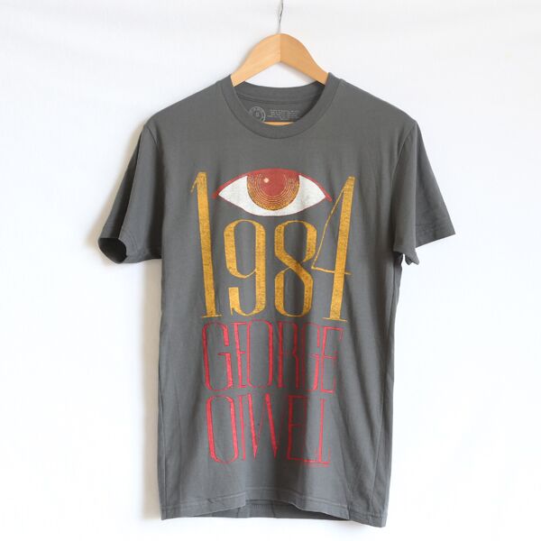 ASBESTOS 1984 プリントTシャツ ブラック Mサイズ 430030_001-Tシャツ　1984-HEAVY